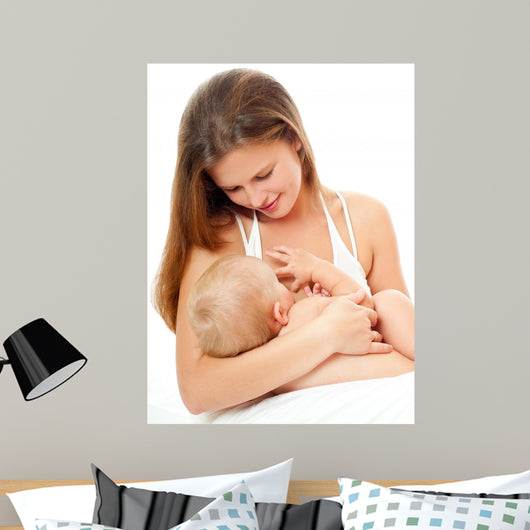 Mother Breast Feeding Her