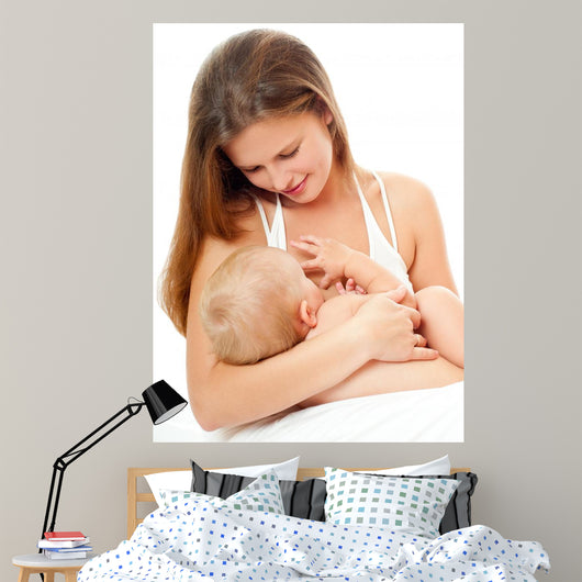 Mother Breast Feeding Her
