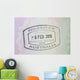 Immigration Stamp Wall Mural