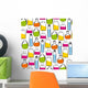 Seamless Perfumery Pattern Wall Decal