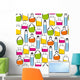 Seamless Perfumery Pattern Wall Decal