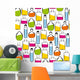 Seamless Perfumery Pattern Wall Decal
