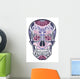 Floral Ornamental Skull Wall Decal