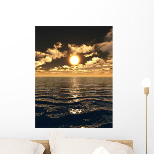 Sea Sunset Wall Decal