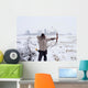 Archer Winter Time Wall Mural