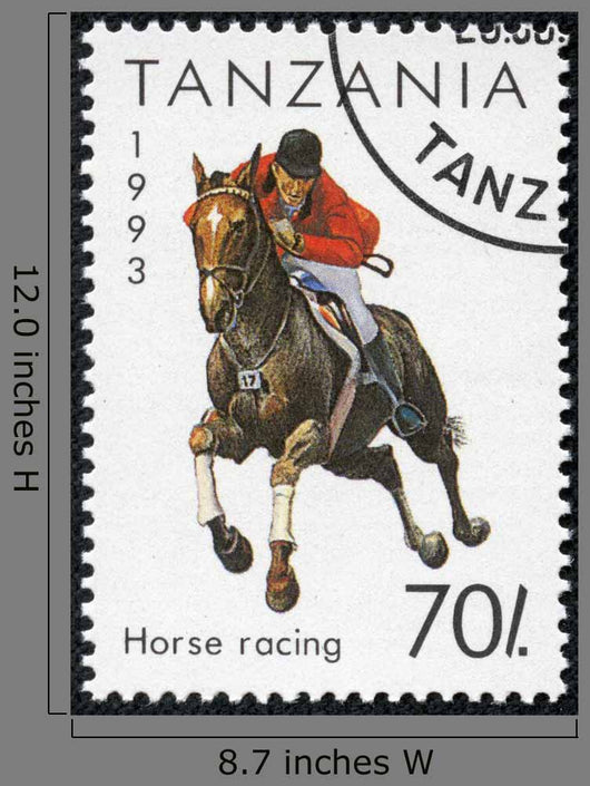 Stamp Printed Tanzania Shows