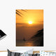 Sunset and Sail Wall Decal