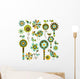 Whimsy Flowers Birds