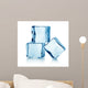 Three Ice Cubes Wall Decal