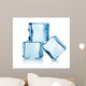 Three Ice Cubes Wall Decal
