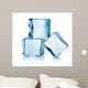Three Ice Cubes Wall Decal