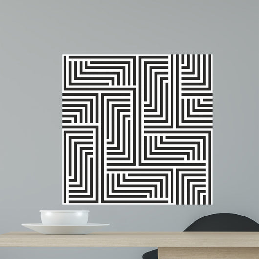 Black and White Zigzag