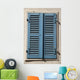 Blue Shutters Wall Mural