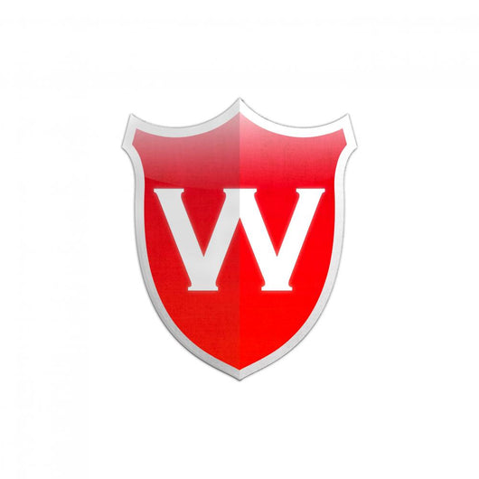 Secure Shield Letter W Wall Mural