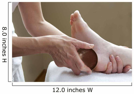Ayurveda Massage with Kansu Wall Decal