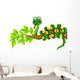 Snake Cartoon Wall Mural