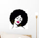 Afro Hair Hippie Woman