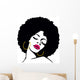 Afro Hair Hippie Woman