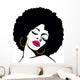 Afro Hair Hippie Woman