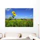 Lone sunflower Wall Mural