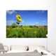 Lone sunflower Wall Mural