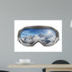 Ski Goggles with Reflection Wall Decal
