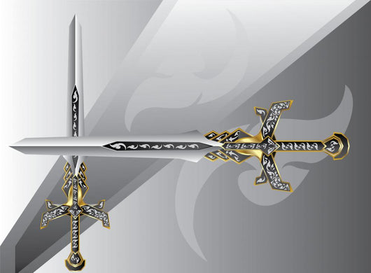 Sword Thai Ancient Wall Mural