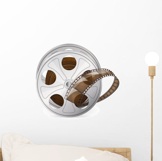 Movie Reel Wall Decal