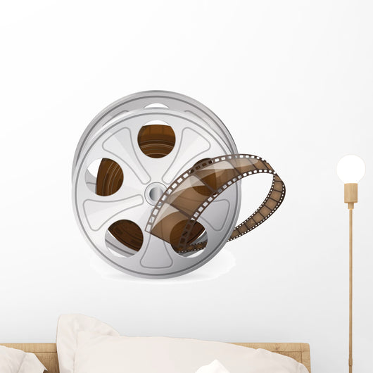 Movie Reel Wall Decal