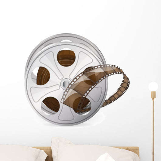 Movie Reel Wall Decal