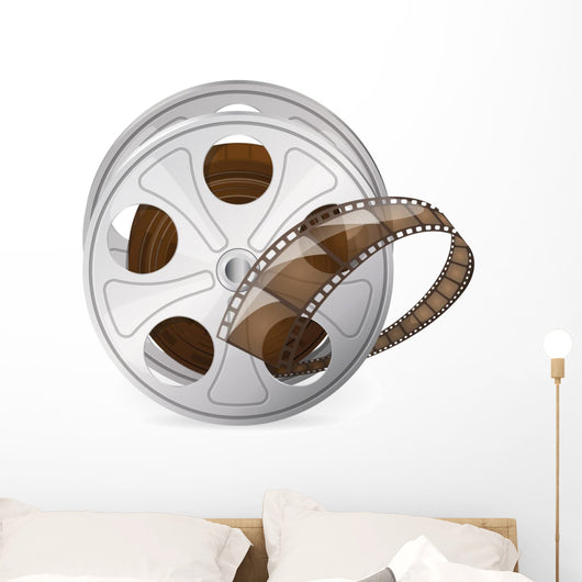 Movie Reel Wall Decal