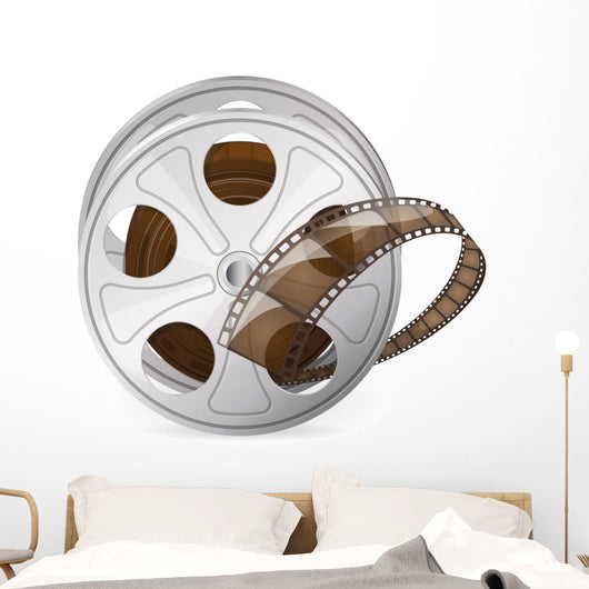 Movie Reel Wall Decal