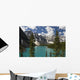 Canada Banff Np Moraine Mountains Wall Decal