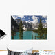 Canada Banff Np Moraine Mountains Wall Decal