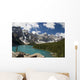 Canada Banff Np Moraine River Wall Decal