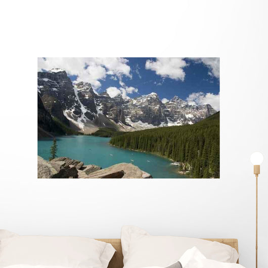 Canada Banff Np Moraine River Wall Decal