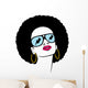 Afro Hair Hippie Woman