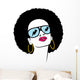 Afro Hair Hippie Woman