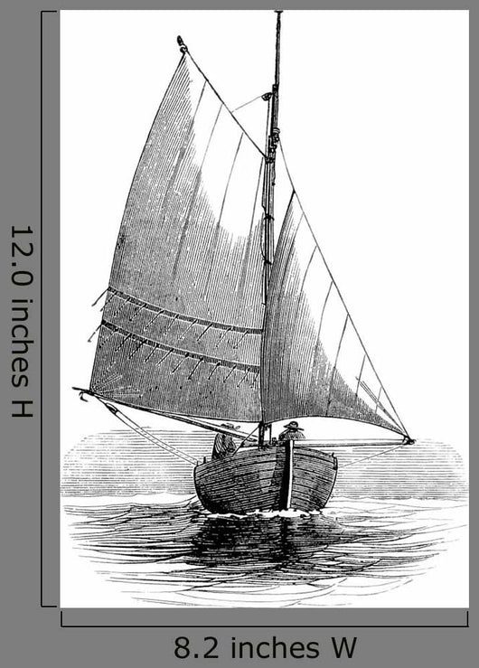Sailling Boat Voilier 19th