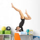 Gymnast Girl Wall Mural