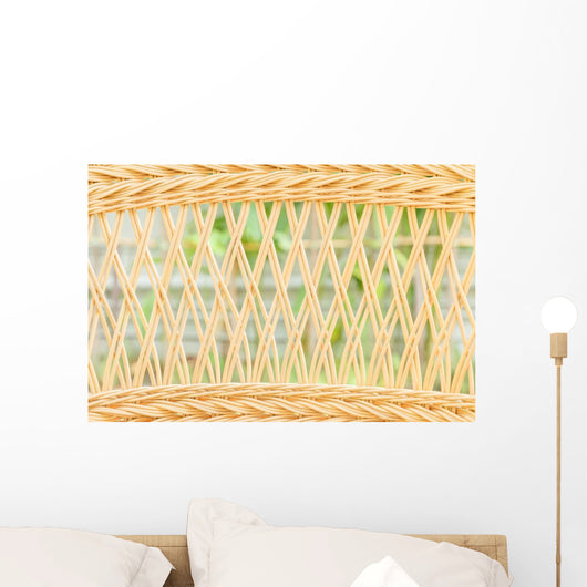 Rattan Wall Mural