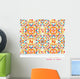 Vector Colorful Triangle Torn Wall Decal