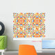 Vector Colorful Triangle Torn Wall Decal