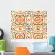 Vector Colorful Triangle Torn Wall Decal