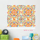 Vector Colorful Triangle Torn Wall Decal