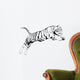 tiger jump Wall Decal