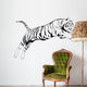 tiger jump Wall Decal