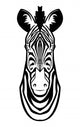 zebra Wall Decal