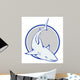 Shark Symbol Wall Decal