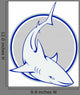 Shark Symbol Wall Decal